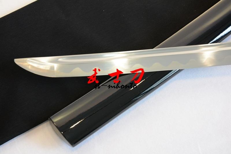 Handmade 1060 Carbon Steel Full Tang Unsharp Blade Japanese Iaido Training Katana Sword Dragon Tsuba