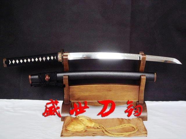 Clay Tempered Japanese Samurai Katana Skuka Tsuba Sword Shobu Zukuri Sharpened Blade