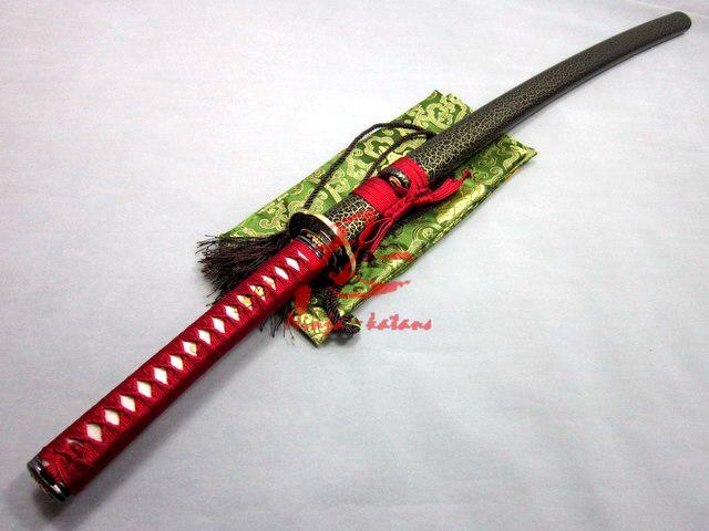 Battle Ready Japanese Samurai Katana Folded Steel Blade Sparrow Tsuba Shaprened Sword