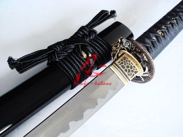 Hand Forged Sanmai Blade Battle Ready Katana Dragon Fittings