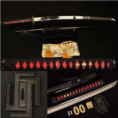 1060 High Carbon Steel Japanese Samurai Katana Battle Ready Sword