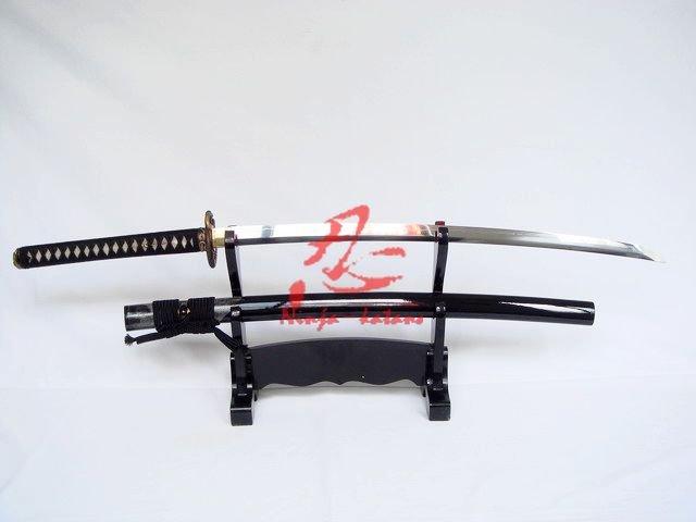Clay Tempered 1095 Steel Blade Katana Snake Tsuba Razor Sharp