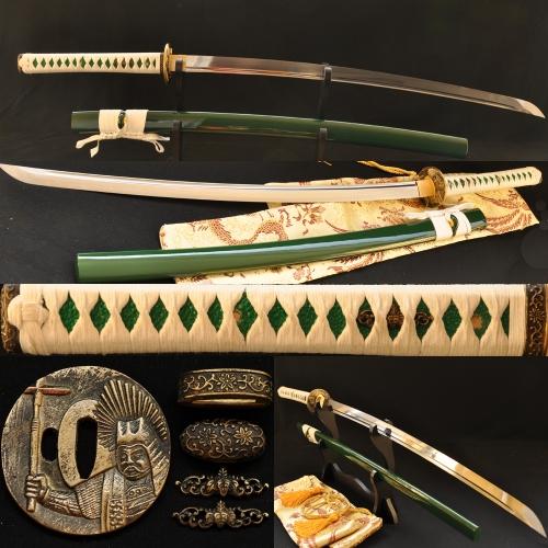 41 Inch Handmade Aisi 1095 Steel Japanese Samurai Sword Katana