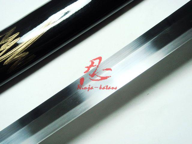 Battle Ready Japanese Samurai Katana Snake Tsuba 9260 Spring Steel Sharpened