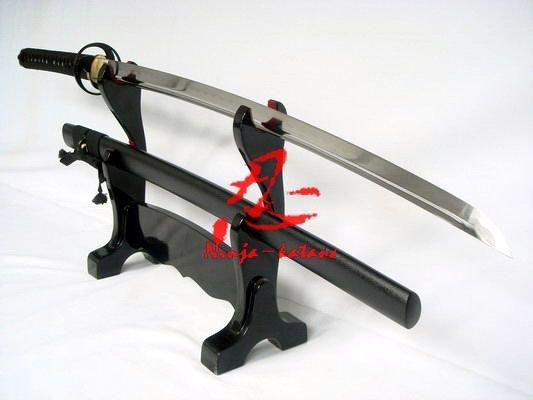 Hand Forged Japanese Katana Sword Cyclone Tsuba Sharpened