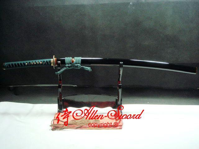 High Quality Japanese Samuri Musashi Katana Sword Clay Tempered Full Tang Blade
