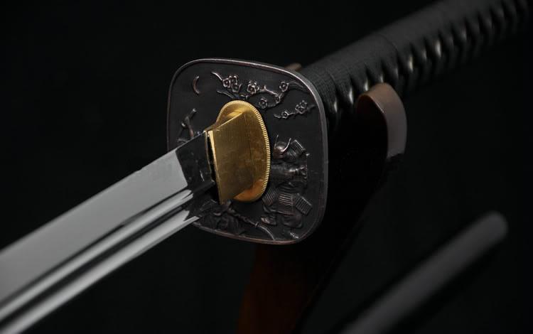 45 Inch High Quality Japanese Samurai Sword Naginata Unokubi Zukuri Blade Very Sharp